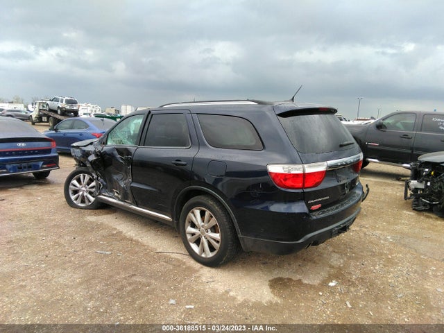 2012 DODGE DURANGO CREW VIN: 1C4SDHDTXCC260053