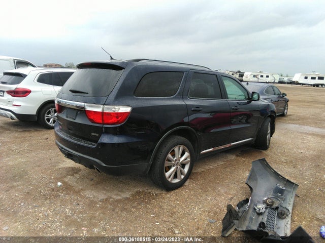 2012 DODGE DURANGO CREW VIN: 1C4SDHDTXCC260053