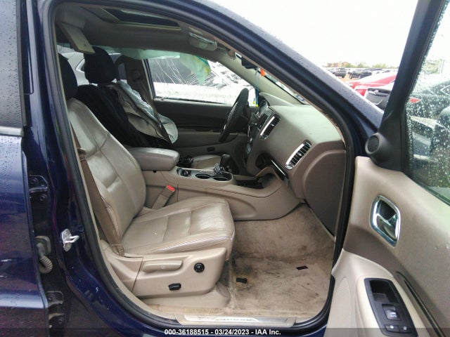 2012 DODGE DURANGO CREW VIN: 1C4SDHDTXCC260053