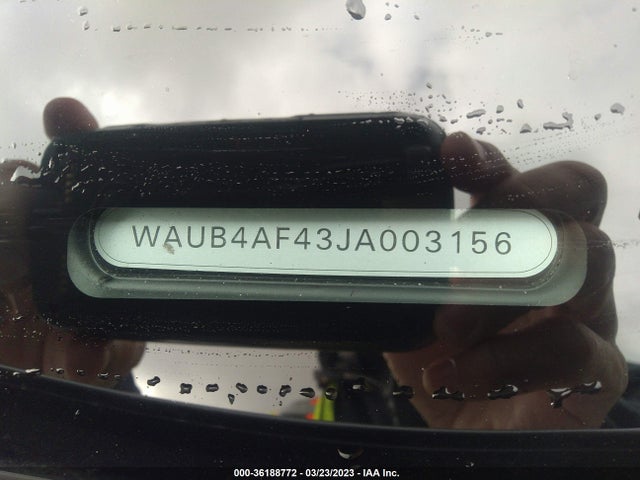 WAUB4AF43JA003156 Audi S4 Premium Plus