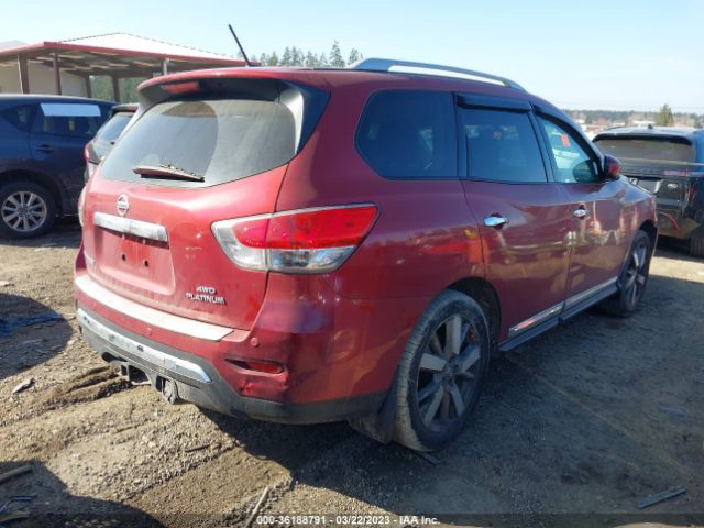 5N1AR2MM6EC610845 Nissan Pathfinder S/sv/sl/platinum