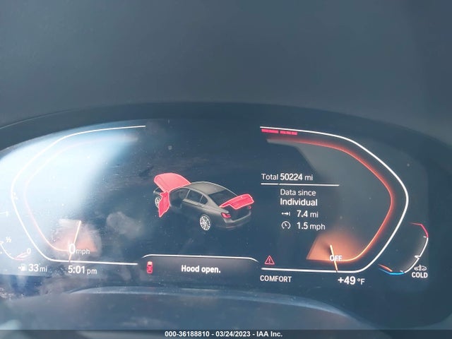 BMW 7 Series 740i 2020 аукцион фото