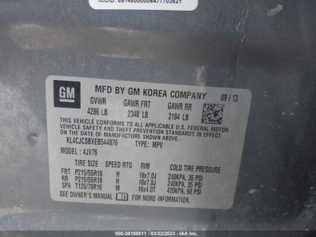 KL4CJCSBXEB544876 Buick Encore Leather