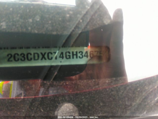 2C3CDXCT4GH346756 Dodge CHARGER R/T