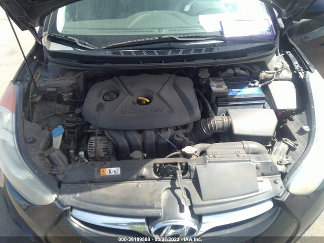 2013 HYUNDAI ELANTRA GLS PZEV VIN: 5NPDH4AE6DH348180