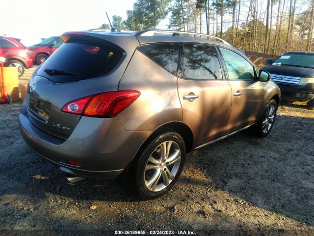 36189658 :رقم المزاد ، JN8AZ1MW0AW129258 vin ، 2010 Nissan Murano Le مزاد بيع