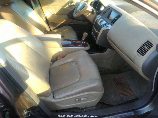 36189658 :رقم المزاد ، JN8AZ1MW0AW129258 vin ، 2010 Nissan Murano Le مزاد بيع