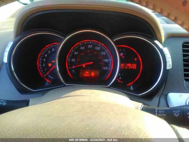 36189658 :رقم المزاد ، JN8AZ1MW0AW129258 vin ، 2010 Nissan Murano Le مزاد بيع