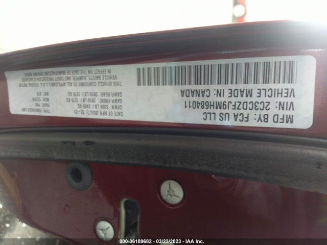 Dodge Challenger R/t Scat Pack 2021 2C3CDZFJ9MH684011 Image 10