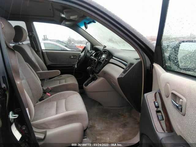 2001 TOYOTA HIGHLANDER VIN: JTEHF21AX10005952