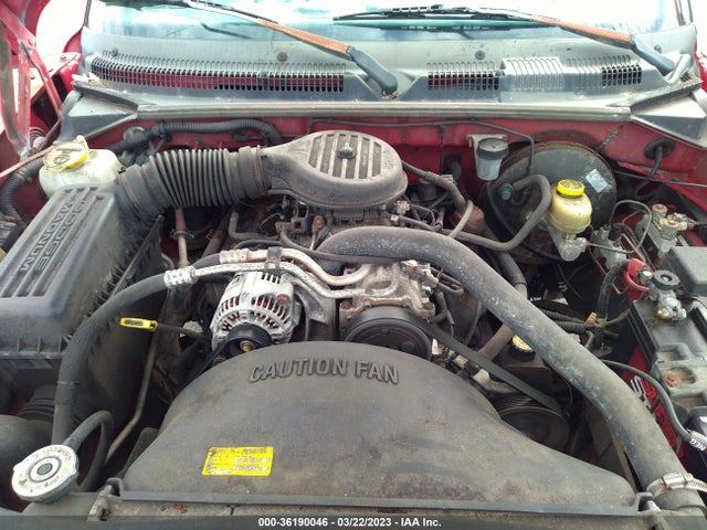 1997 DODGE DAKOTA VIN: 1B7GL23X5VS186253