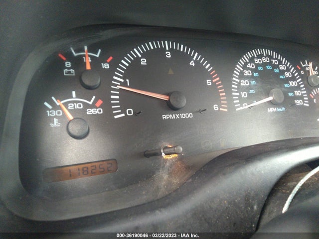 1997 DODGE DAKOTA VIN: 1B7GL23X5VS186253