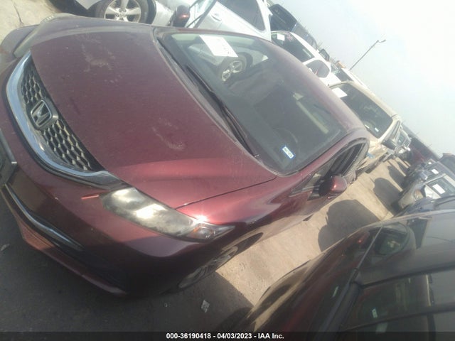 Honda Civic Sedan Lx 2014 2HGFB2F59EH532287 Image 2