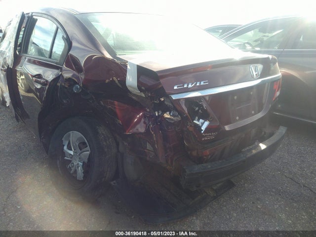Honda Civic Sedan Lx 2014 2HGFB2F59EH532287 Image 6