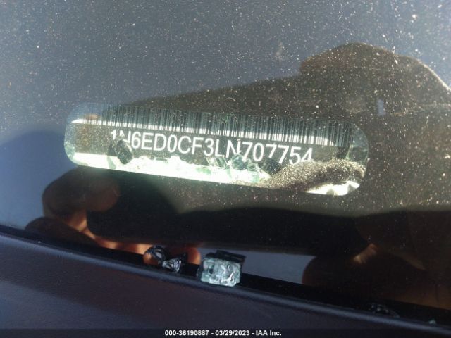 1N6ED0CF3LN707754 Nissan FRONTIER S