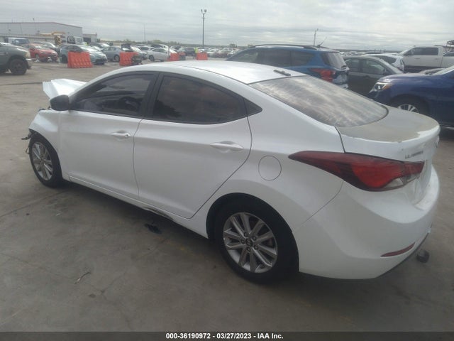 2016 HYUNDAI ELANTRA SE VIN: 5NPDH4AEXGH768318