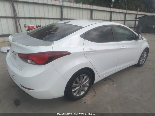 2016 HYUNDAI ELANTRA SE VIN: 5NPDH4AEXGH768318