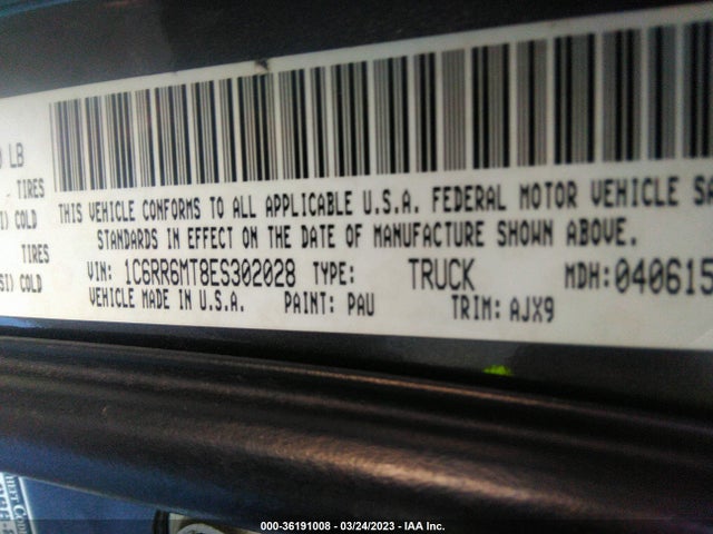 RAM 1500 Sport 2014 1C6RR6MT8ES302028 Image 10