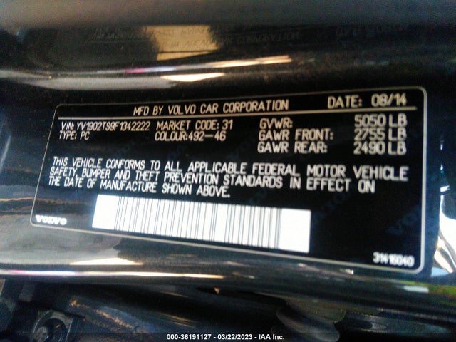 Volvo S60 T6 R-design Platinum 2015 YV1902TS9F1342222 Image 10