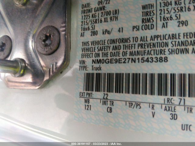 NM0GE9E27N1543388 Ford Transit Connect Wagon Xl