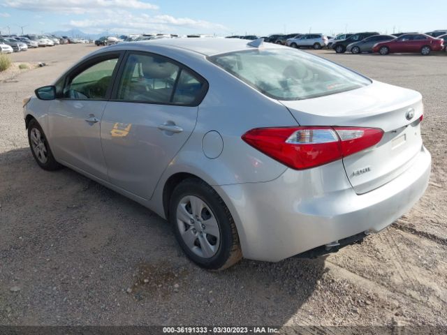 KNAFK4A67F5426923 KIA FORTE LX