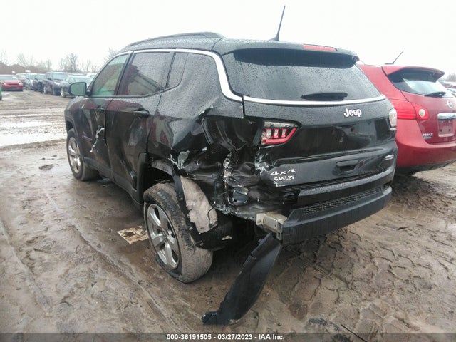 2019 JEEP COMPASS LATITUDE VIN: 3C4NJDBB1KT628163