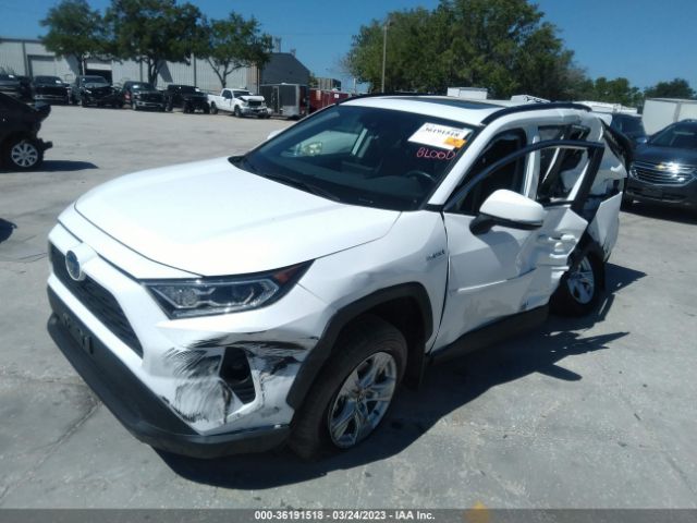 4T3RWRFV8MU015621 Toyota Rav4 Hybrid Xle