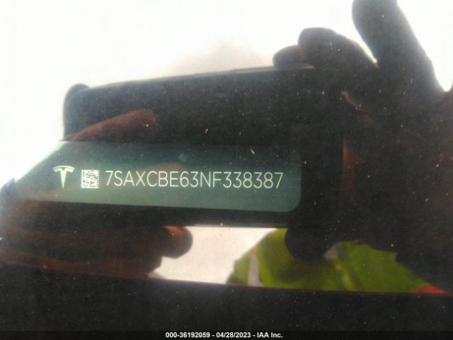 7SAXCBE63NF338387 Tesla Model X Plaid Tri Motor All-wheel Drive