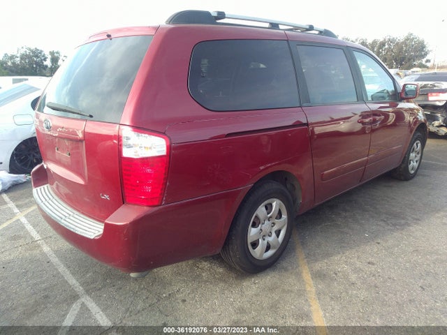 2008 KIA SEDONA LX VIN: KNDMB233486267289