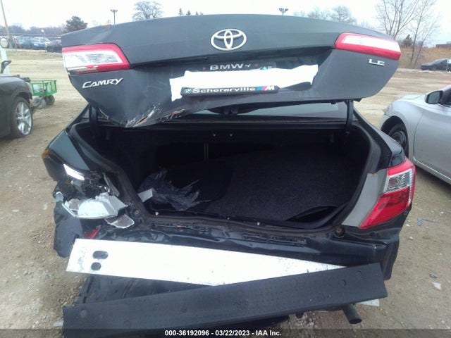 2012 TOYOTA CAMRY SE LIMITED EDITION/XLE/SE/L/LE VIN: 4T1BF1FK0CU046572