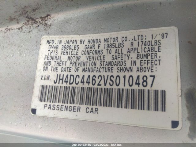 JH4DC4462VS010487 Acura Integra Gs