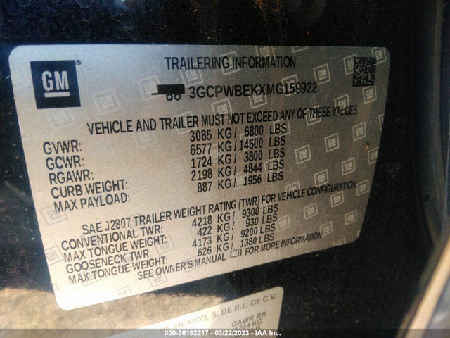 Chevrolet Silverado 1500 Custom 2021 3GCPWBEKXMG159922 Image 9