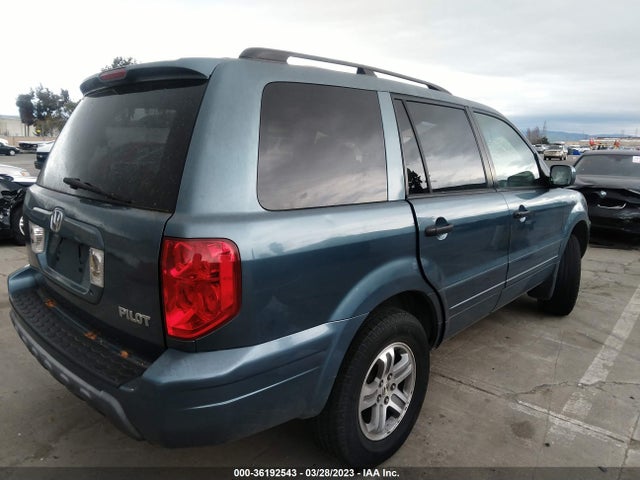 2005 HONDA PILOT EX-L VIN: 2HKYF18595H513717