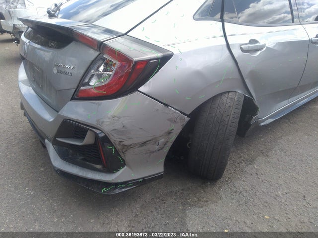 2021 HONDA CIVIC HATCHBACK SPORT VIN: SHHFK7H47MU211769