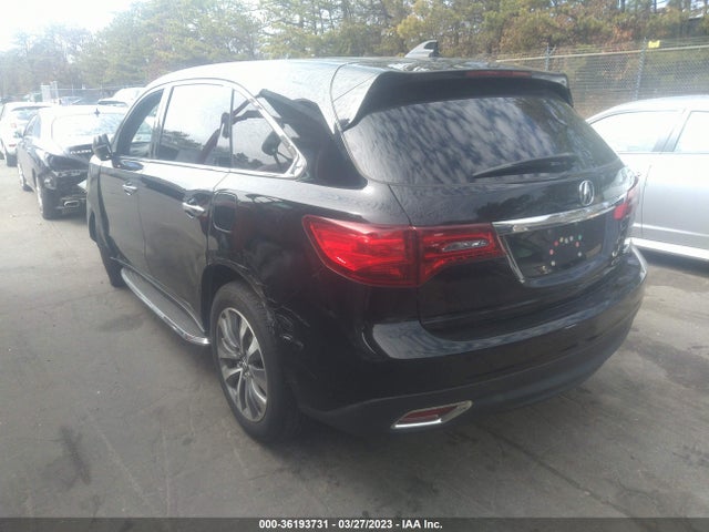 Acura Mdx Tech Pkg 2015 5FRYD4H43FB013047 Image 3