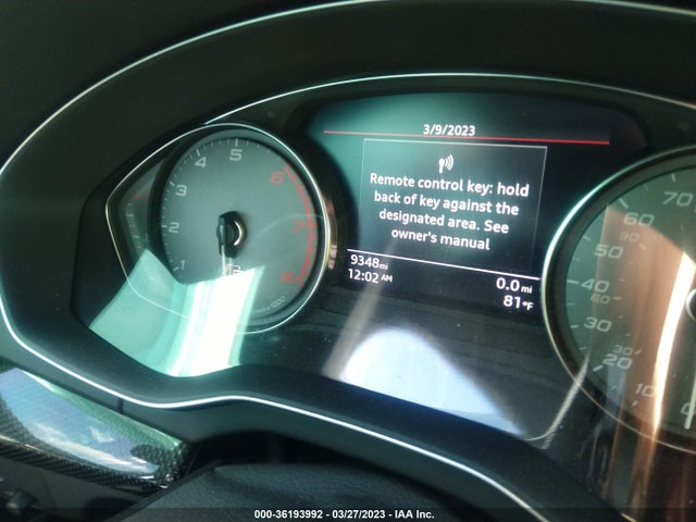 WA1A4AFY2N2097543 Audi Sq5 Premium