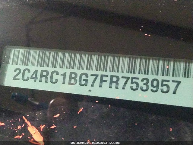 2C4RC1BG7FR753957 Chrysler Town & Country Touring