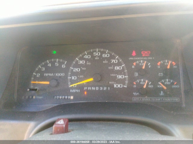 1997 CHEVROLET C/K 1500 VIN: 2GCEC19M4V1174075