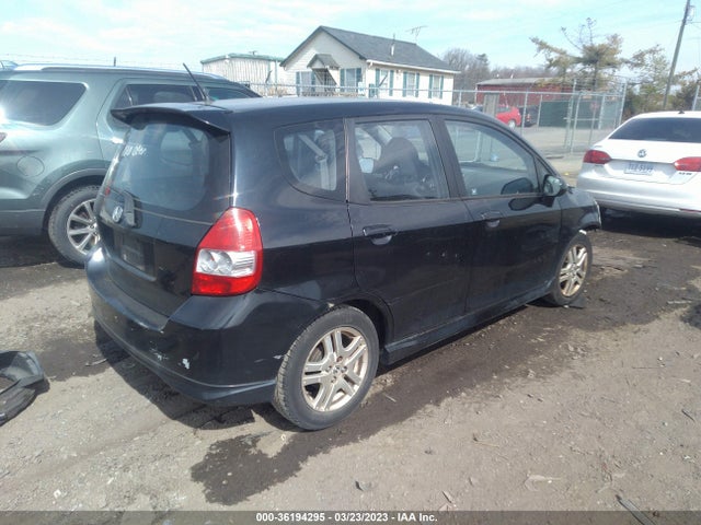 2008 HONDA FIT SPORT VIN: JHMGD38698S049936