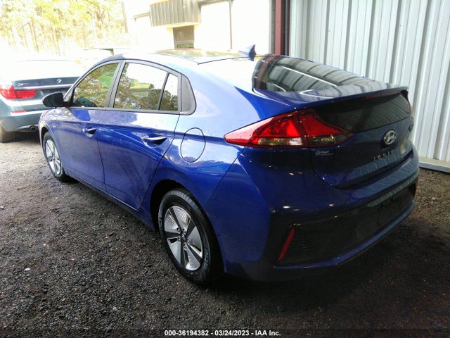 2019 HYUNDAI IONIQ HYBRID BLUE VIN: KMHC65LC0KU110777