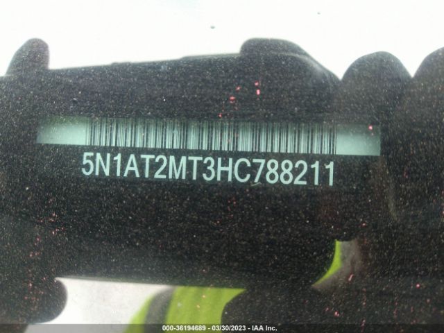 5N1AT2MT3HC788211 Nissan ROGUE SV