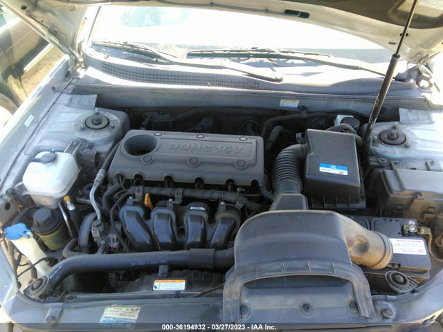 2010 HYUNDAI SONATA GLS PZEV VIN: 5NPET4ACXAH646745