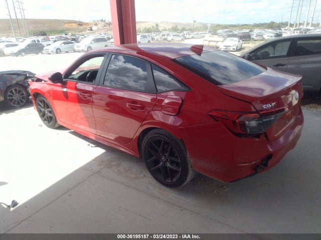 2022 HONDA CIVIC SEDAN SPORT VIN: 2HGFE2F5XNH609515