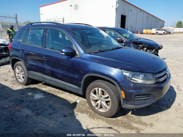 2016 VOLKSWAGEN TIGUAN S VIN: WVGAV7AX0GW557410