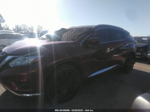 5N1AZ2MG1JN120323 Nissan Murano Platinum