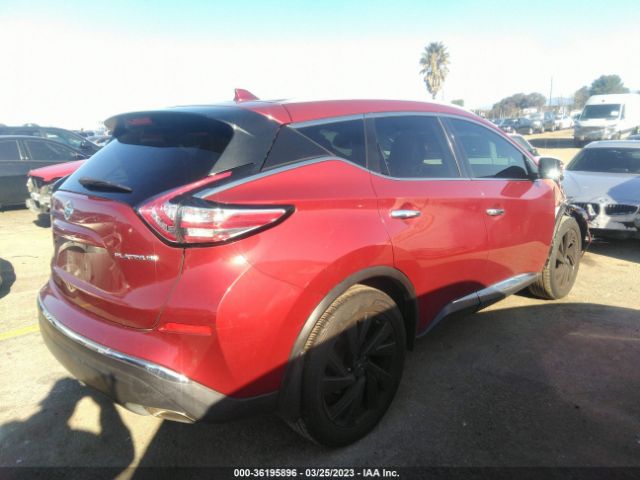 5N1AZ2MG1JN120323 Nissan Murano Platinum