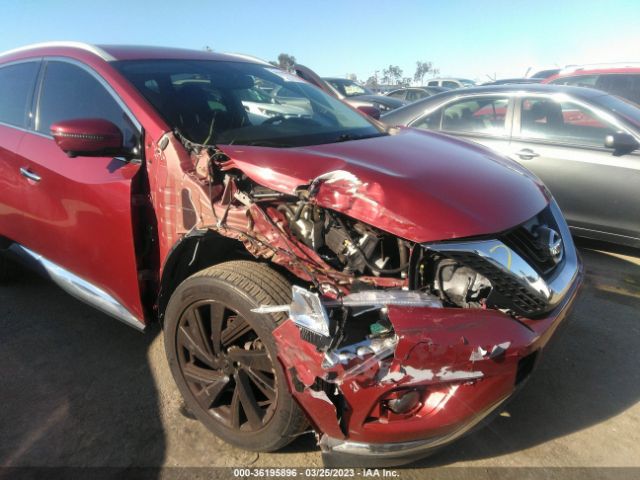 5N1AZ2MG1JN120323 Nissan Murano Platinum