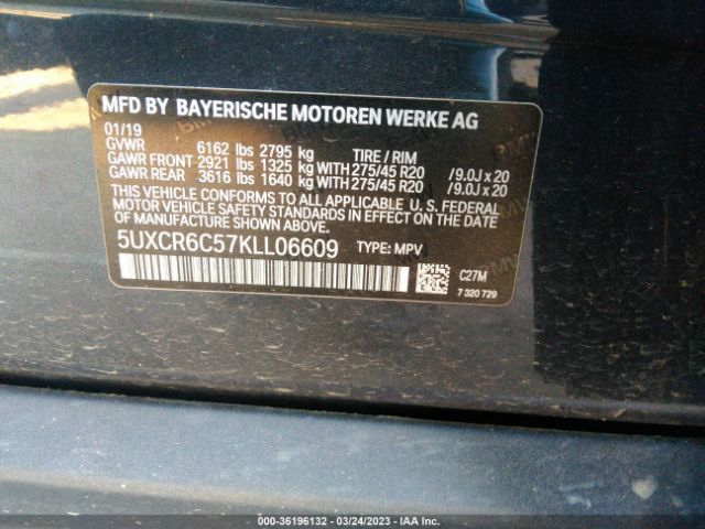 5UXCR6C57KLL06609 BMW X5 Xdrive40i