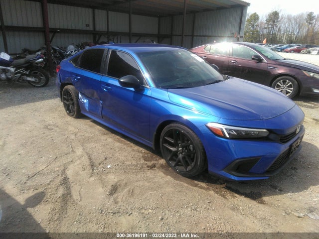 2022 HONDA CIVIC SEDAN SPORT VIN: 2HGFE2F50NH582177