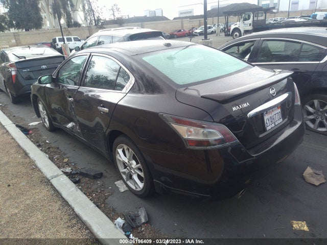 2012 NISSAN MAXIMA 3.5 SV W/PREMIUM PKG VIN: 1N4AA5AP2CC851364